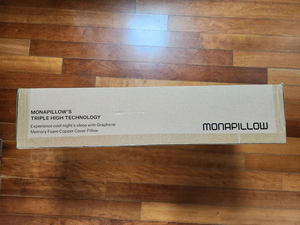 7.5cm 낮은 경추 베개 그래핀 소재 냉감 쿨링 모나필로 새상품--3