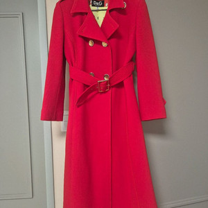 돌체앤가바나 금장버튼 트렌치 코트