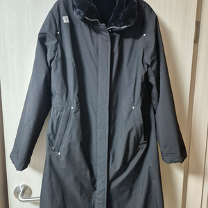 데상트 리버시블 플리스 롱패딩 자켓 점퍼 90 여성 (21년)