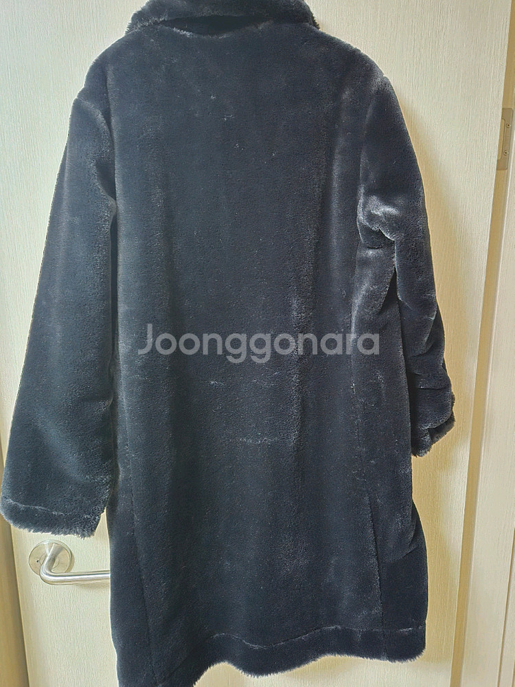 데상트 리버시블 플리스 롱패딩 자켓 점퍼 90 여성 (21년)--3