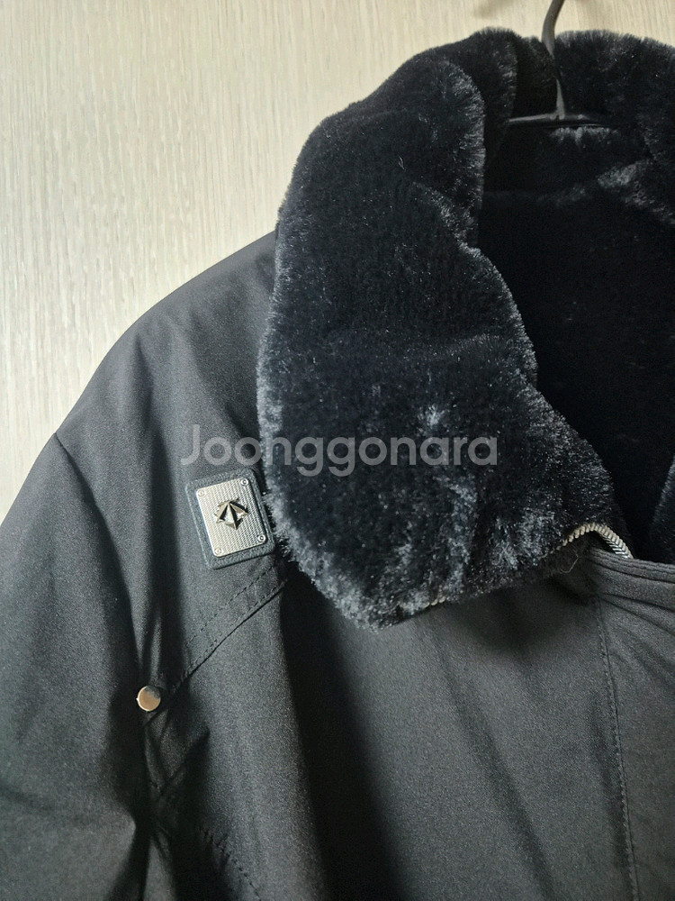 데상트 리버시블 플리스 롱패딩 자켓 점퍼 90 여성 (21년)--6