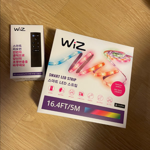 Wiz 스마트 LED 스트립 5M 와이파이 리모컨 일괄