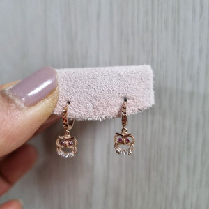 14k 부엉이 귀걸이