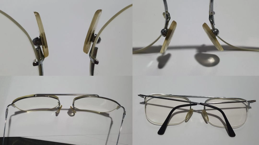 Sol-Amor 반무테 프랑스 안경 안경테/ 일본수입 명품 빈티지 레트로 y2k 클래식 패션 아이웨어 이미지
