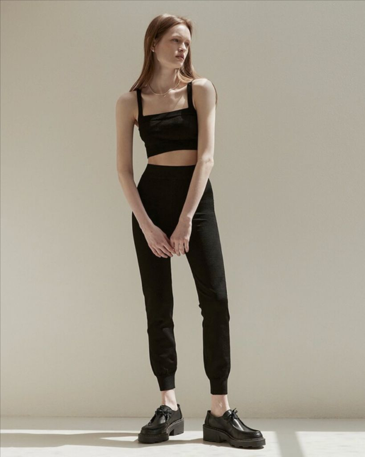 프리베일 니트 레깅스 조거팬츠 새상품 조깅스--1