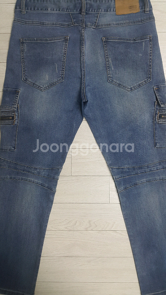 AMERIGO 카고청바지(사방스판) 34인치(No.22)드라이완료!--6