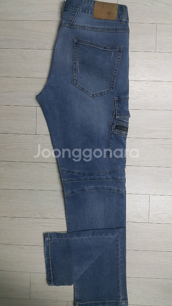 AMERIGO 카고청바지(사방스판) 34인치(No.22)드라이완료!--9