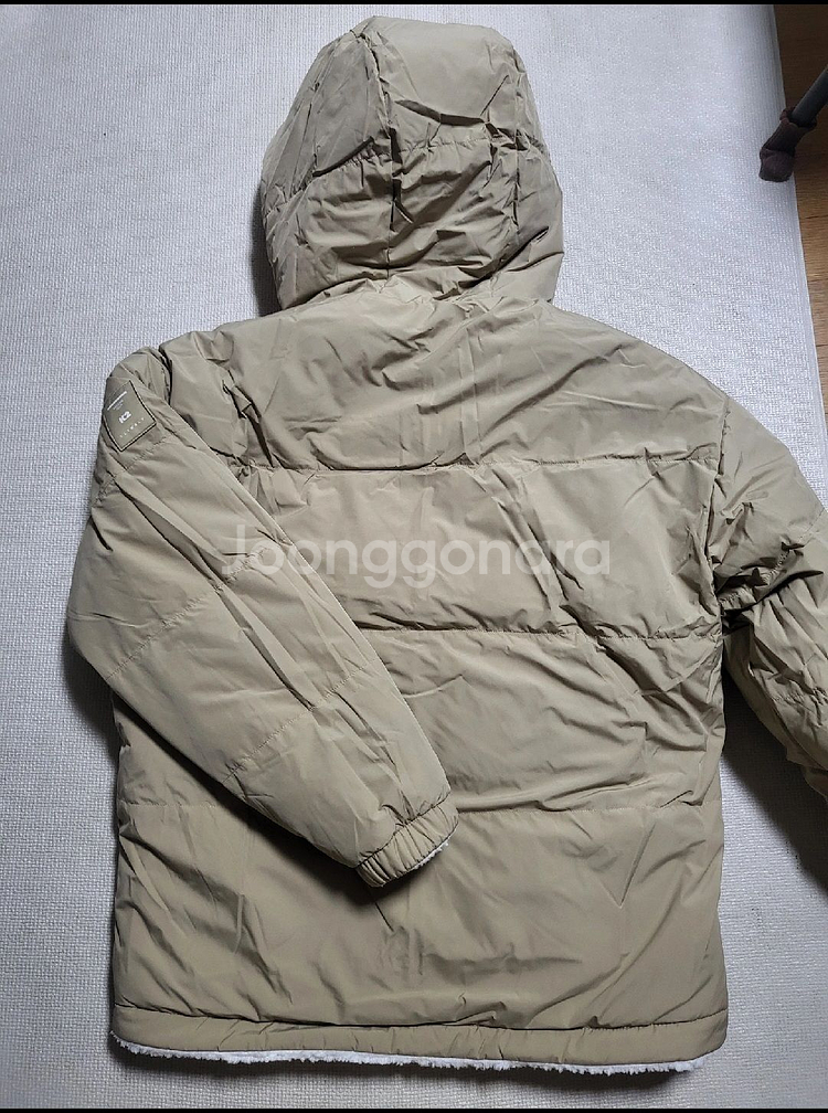 K2 공용 비숑 플리스&방풍우븐 이중다운 90 (미사용)--3