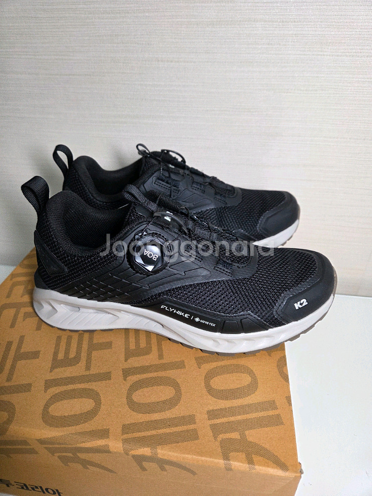 K2 고어텍스 보아핏 등산화 트레킹화 블랙 새상품--1