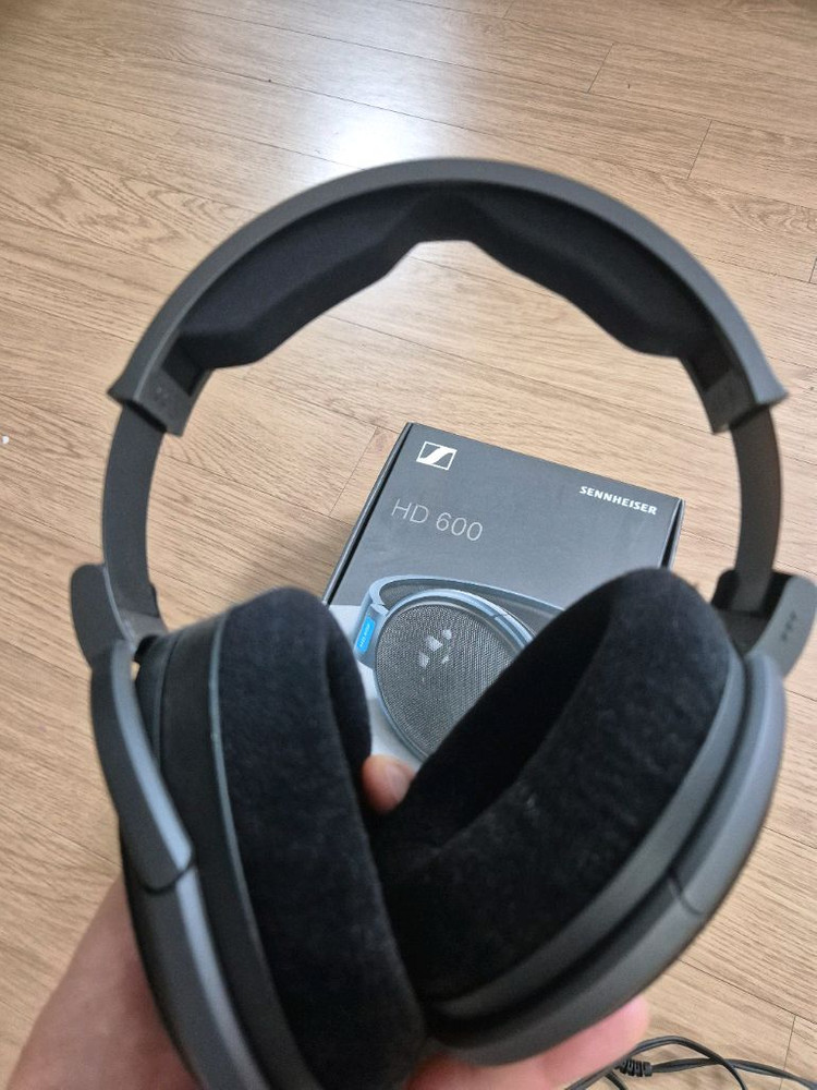 젠하이저 hd600 오픈백 헤드폰 이미지