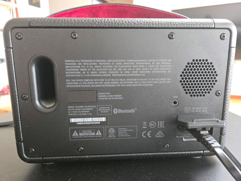 마샬 블루투스 스피커 킬번2(Kilburn 2) 팝니다.--3