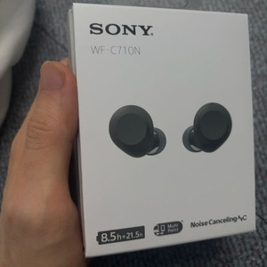 (미개봉)소니 wf-c710n 노이즈캐슬링 무선 이어폰