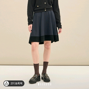 SJSJ 캐시미어 블렌드 모크넥 가디건 블랙 랑방 마인 타임 더캐시미어 시스템