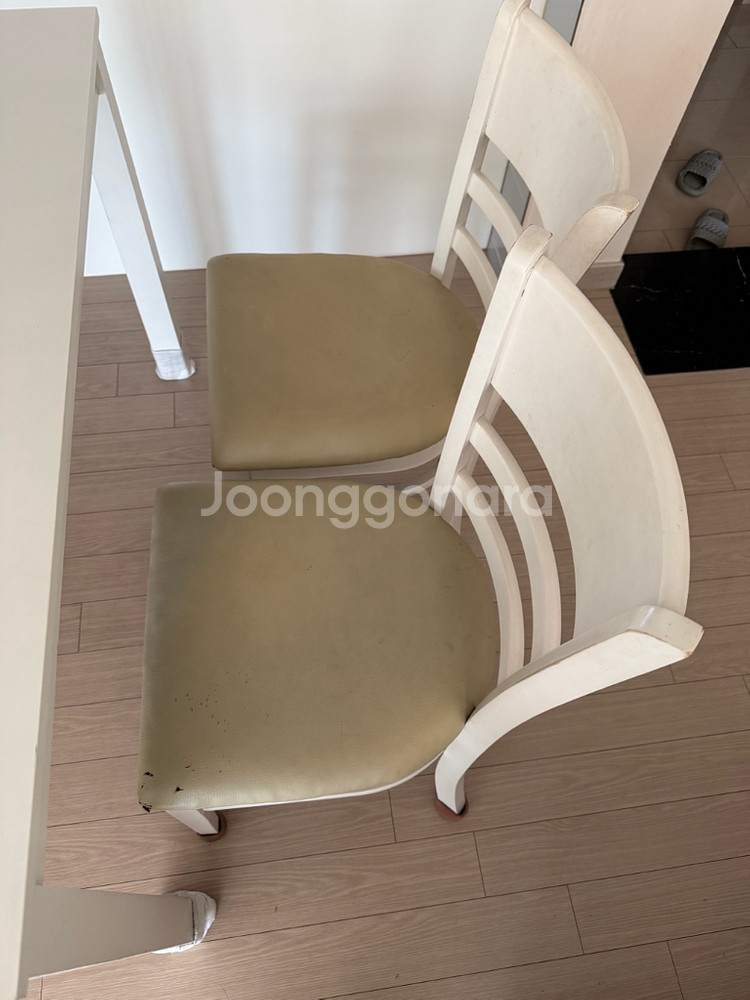 4인용 식탁 의자 세트--3