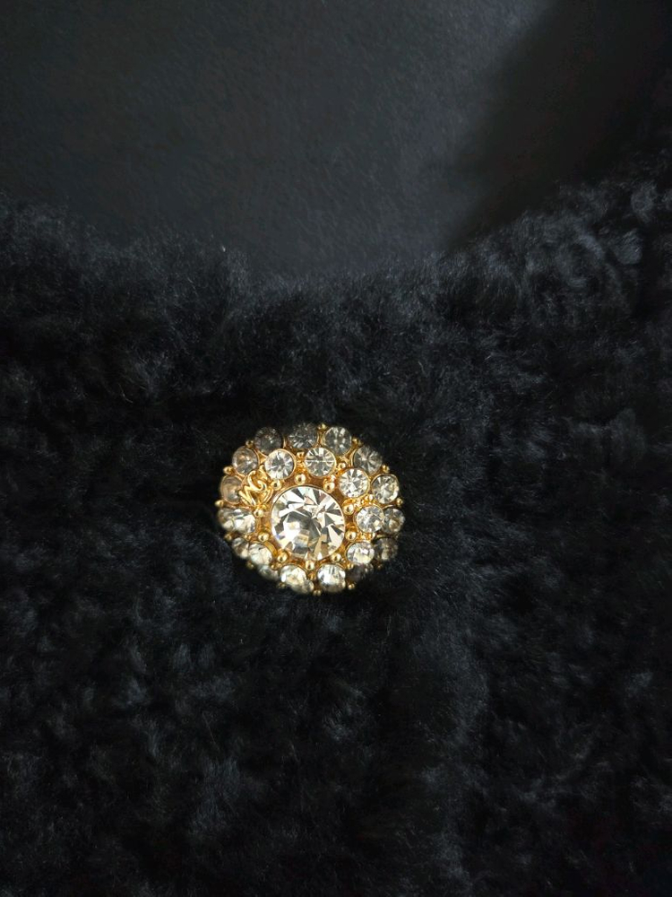 모조에스핀 천연양모 천연양가죽 무스탕 자켓--2