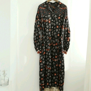 써스데이아일랜드 로브 스타일 롱 원피스 gs반값포함4.5