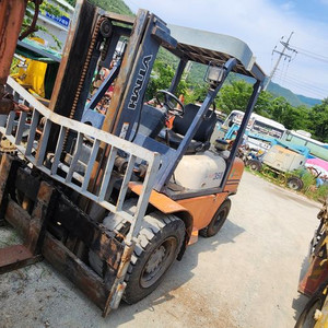 3.5톤 엔진 경유 지게차 지개차 더블 타이어 컨테이너 상차