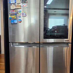 4도어 냉장고 LG 디오스 노크온 F872NS75T