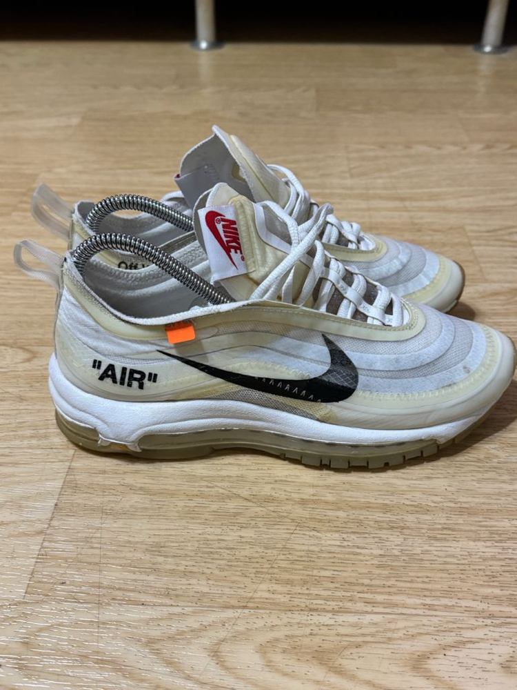 나이키 에어맥스 97 Off-White 260mm--4