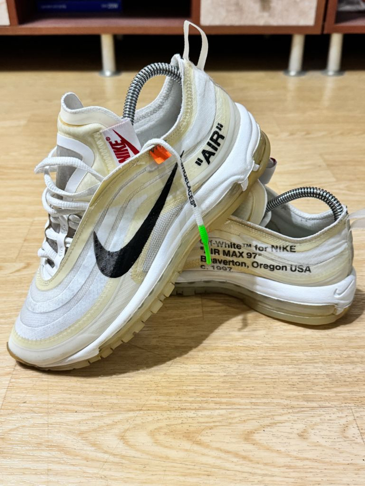 나이키 에어맥스 97 Off-White 260mm--5