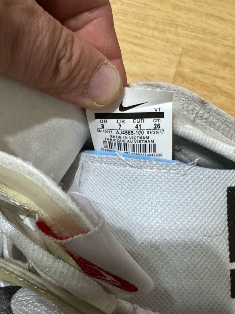 나이키 에어맥스 97 Off-White 260mm--8