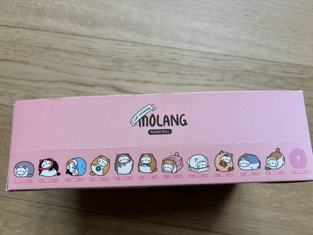 몰랑이 피규어 12개 새상품--4