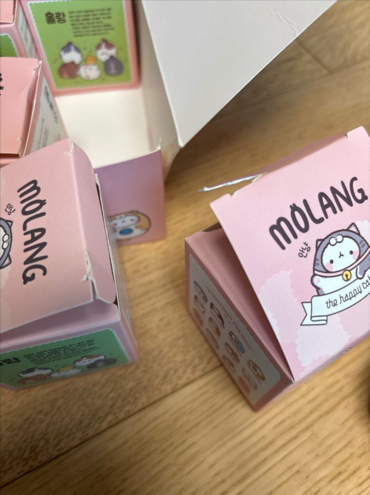 몰랑이 피규어 12개 새상품--5