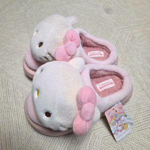 헬로키티 털 슬리퍼