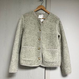 (택달린 새상품)유니클로 보아 릴렉스 후리스 가디건 M