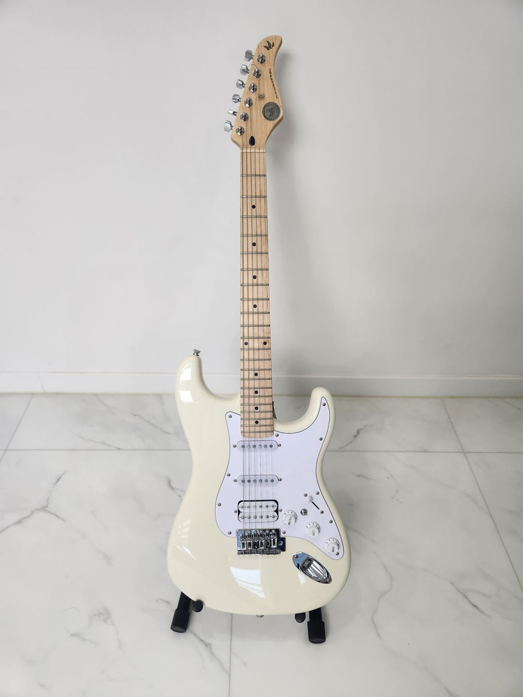 고퍼우드 S클레식 3 화이트 일렉기타 풀셋트--5