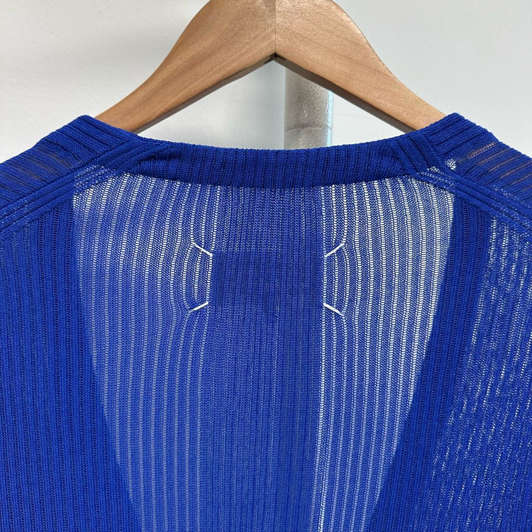 마르지엘라 블루 스티치 가디건--7