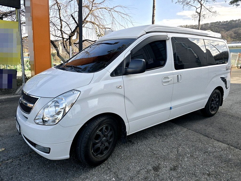 14년형 스타렉스4인승일체형루프탑캠핑카-전액할부됨--1