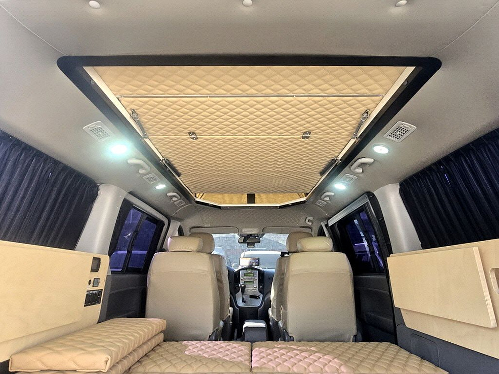 14년형 스타렉스4인승일체형루프탑캠핑카-전액할부됨--7