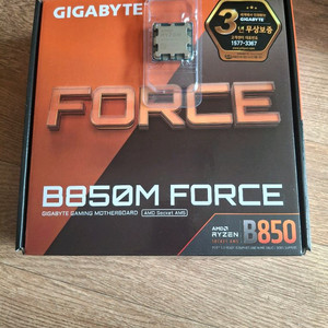 AMD 7500F + 기가바이트 B850M FORCE(새제품)