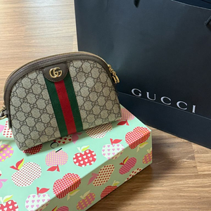 GG 수프림 캔버스 미니 파우치