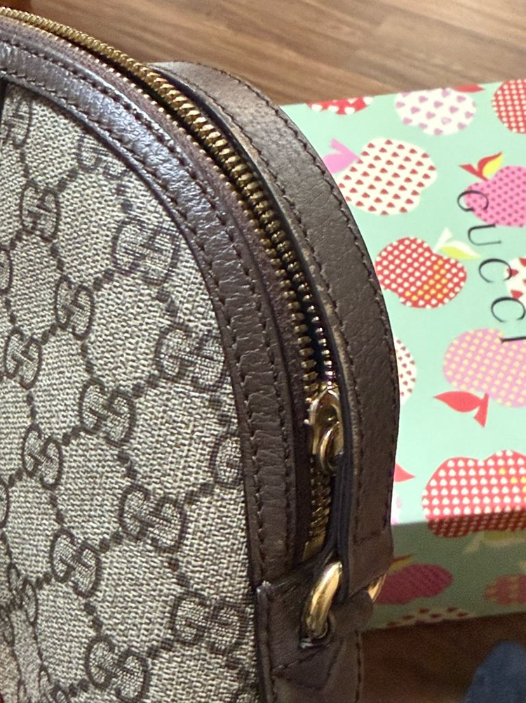 GG 수프림 캔버스 미니 파우치--1