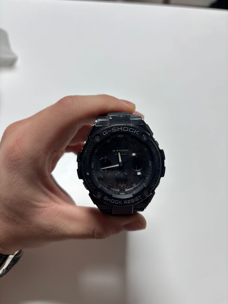 카시오 지샥 GST-S100G 지스틸 올검--2