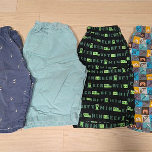 유니클로 반바지 4벌 150-160