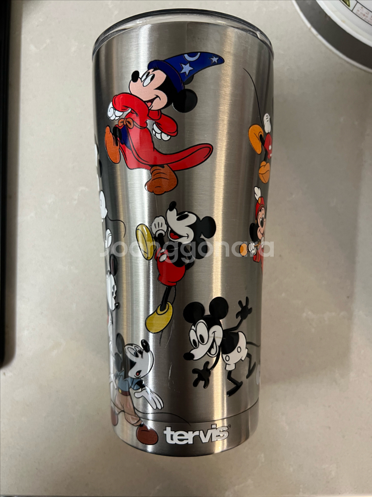 터비스 tervis 20oz 텀블러 미키마우스 새제품 + 스탠리 + 카누 3개 일괄판매 591ml 트레비스 텀블러--4