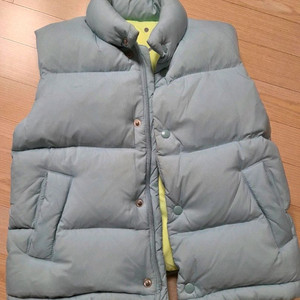 래핑차일드 오리털 패딩 조끼 130