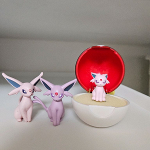 포켓몬 가챠 에브이 모음 몬스터볼 에브이 반지 고전 몬코레 몬콜레 피규어