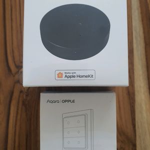 [아카라M2허브+오플 6버튼 무선스위치] 새제품 5만원에 판매합니다.