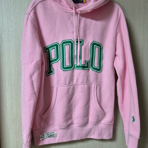 신형 폴로 랄프로렌 핑크 후드티 기모 맨투맨 XS