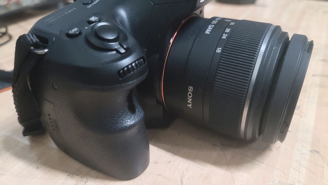 소니 카메라 A65외 렌즈들--3