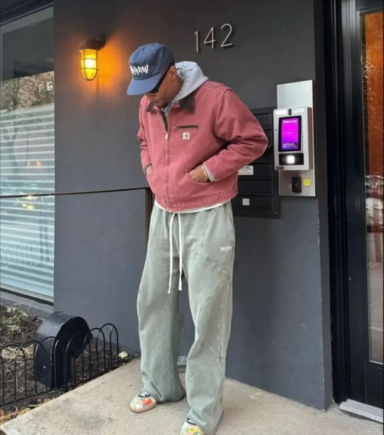 CARHARTT 칼하트 디트로이트 자켓 J97 VRS 살몬로즈 L--1