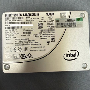 데이터센터용 960GB SATA SSD