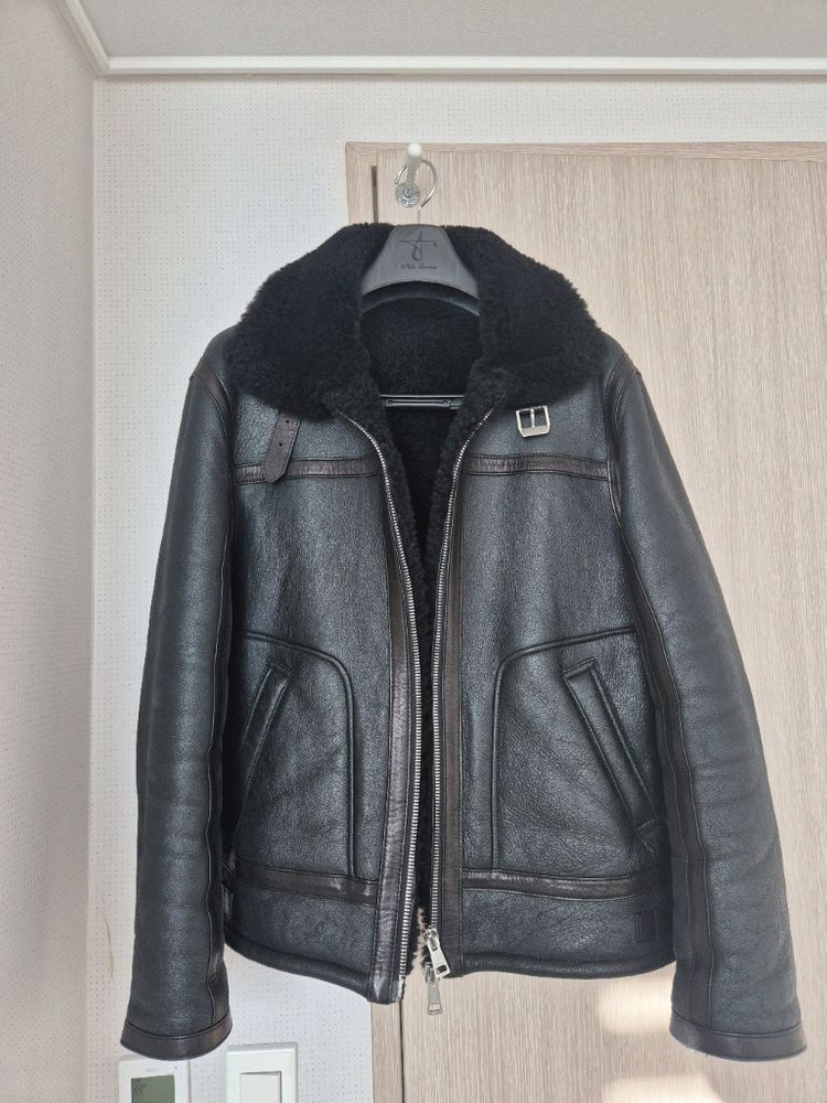 느와르라르메스 블랙 무스탕 자켓 46 교환 or 판매 이미지