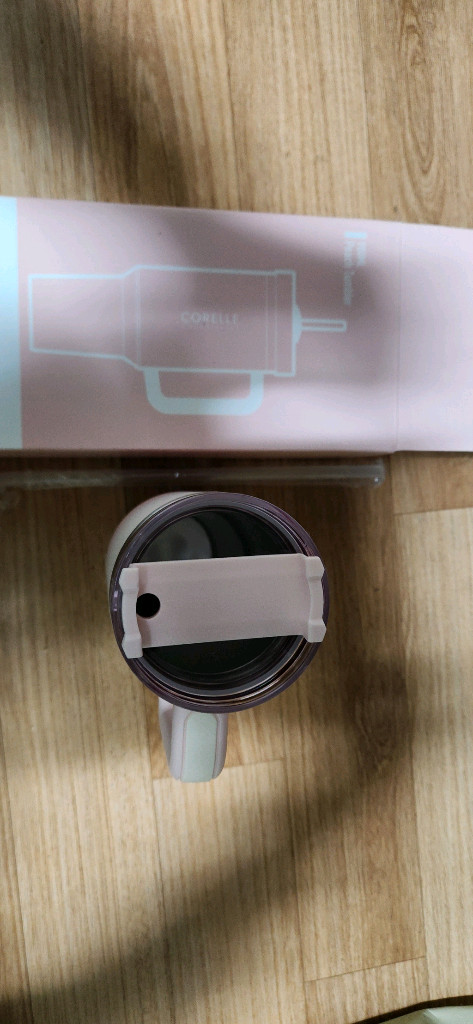 코렐 피치 텀블러 새제품 팝니다(900ml)--1