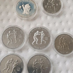 공화기념 동전 세트 기념주화 1966년10원 이미지