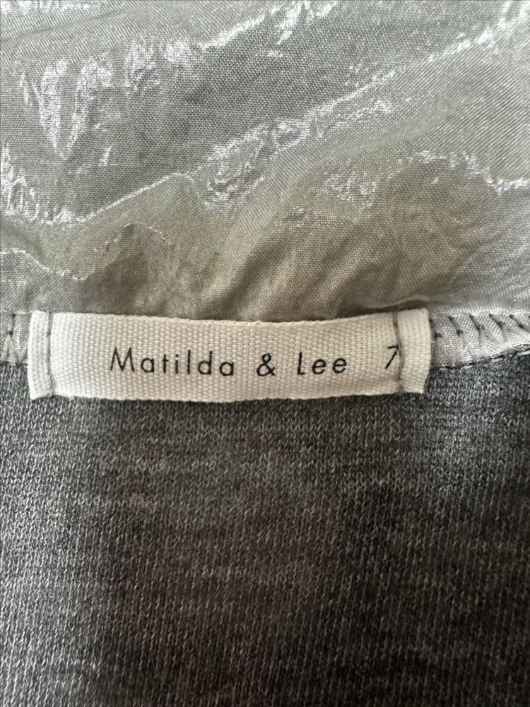 마틸다앤리 글로시 그레이 크롭 점퍼 7사이즈--3